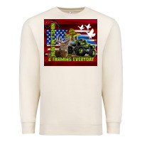 Sandshell hunting fishing & farming everyday Premium Sweatshirt - TumblerDesignByShophia