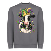 Storm mardi gras cow Heavyweight Sweatshirt - MaliasSmallBusiness