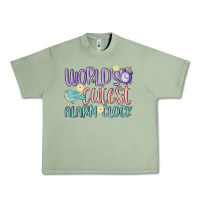 Oil Green world's cutest alarm clock Urban Heavy Tee - MaliasSmallBusiness