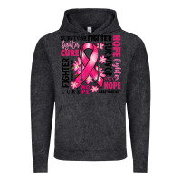 Vintage Black survivor breast cancer ribbon Vintage Hoodie - RanaPortraitStore