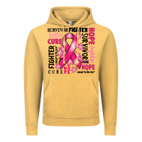 Vintage Mustard survivor breast cancer ribbon Vintage Hoodie - RanaPortraitStore