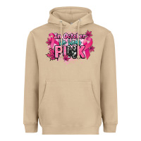 Mushroom In October we wear pink Cancer Awareness Heavyweight Hoodie - HowdyJamesFarm