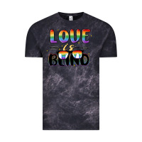 Cloud Black love is blind Vintage Tee - MaliasSmallBusiness