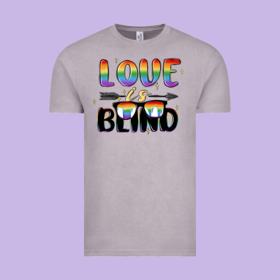 Love Is Blind Vintage Tee Designed By Maliassmallbusiness