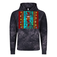 Cloud Black nana highland cow Christmas Vintage Hoodie - BarkalooDesign