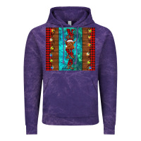 Cloud Purple nana highland cow Christmas Vintage Hoodie - BarkalooDesign