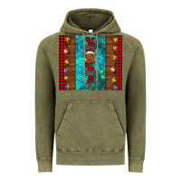 Vintage Olive nana highland cow Christmas Vintage Hoodie - BarkalooDesign