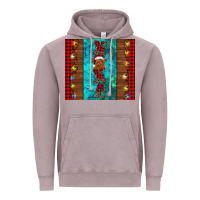 Vintage Zinc nana highland cow Christmas Vintage Hoodie - BarkalooDesign