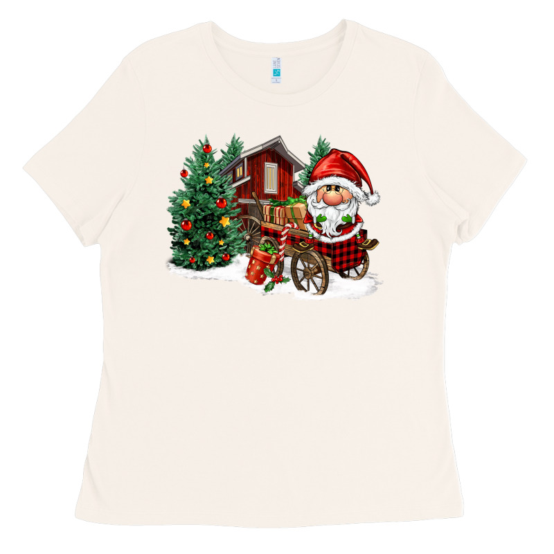 Christmas Gnomes Barnyard Ladies Tee by FaDigitalArtStudio | Teevron