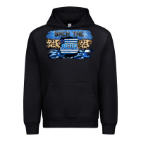Black Back the blue Urban Hoodie - FaDigitalArtStudio