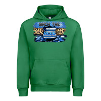 Emerald Back the blue Urban Hoodie - FaDigitalArtStudio