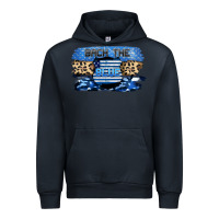 Navy Back the blue Urban Hoodie - FaDigitalArtStudio