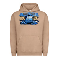 Pigment Burro Back the blue Urban Hoodie - FaDigitalArtStudio