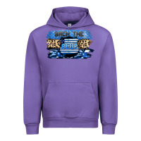 Tulip Back the blue Urban Hoodie - FaDigitalArtStudio