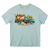 Arona western farm truck farm animals Heavy Core Tee - FaDigitalArtStudio