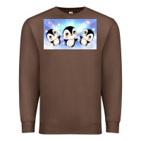 Chestnut cute penguin Premium Sweatshirt - TumblerDesignByShophia