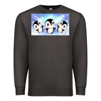 Smoke cute penguin Premium Sweatshirt - TumblerDesignByShophia