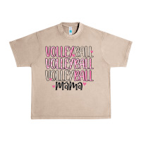 French Oak volleyball mama Urban Heavy Tee - MaliasSmallBusiness