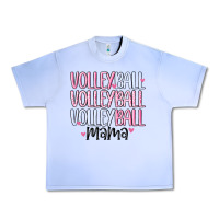 Grape Ice volleyball mama Urban Heavy Tee - MaliasSmallBusiness