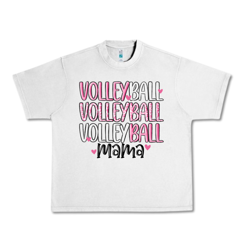 Volleyball Mama Urban Heavy Tee by MaliasSmallBusiness | Teevron