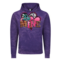 Cloud Purple valentines day western hearts be mine Vintage Hoodie - Jasminsmagicworld