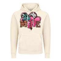 Vintage Artic valentines day western hearts be mine Vintage Hoodie - Jasminsmagicworld