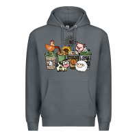 Rock Farm animal coffee cups Premium Hoodie - HowdyJamesFarm