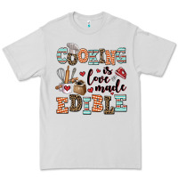 Dove Grey cooking is love made edible Premium Tee - AdoDesignShop