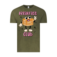 Vintage Olive breakfast club Vintage Tee - MaliasSmallBusiness