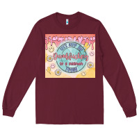 Burgundy let's keep the dumbfuckery to a minimum today Long Sleeve Tee - MaliasSmallBusiness