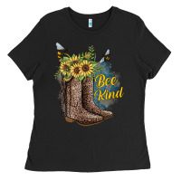 Black Bee Kind Ladies Tee - JahusDesignShop
