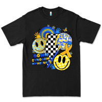 Black retro down syndrome awareness Premium Tee - JahusDesignShop