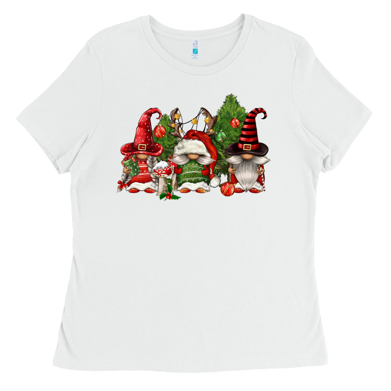 Christmas Gnomies Ladies Tee by FaDigitalArtStudio | Teevron
