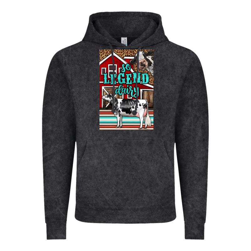 Western So Legend Dairy Holstein Cow Vintage Hoodie by LillyAllenDesigns | Teevron
