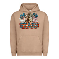 Pigment Burro Oh my stars farm animals Urban Hoodie - FaDigitalArtStudio