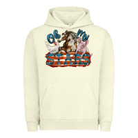 Pigment Pistachio Oh my stars farm animals Urban Hoodie - FaDigitalArtStudio