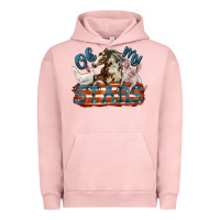 Pigment Salmon Oh my stars farm animals Urban Hoodie - FaDigitalArtStudio