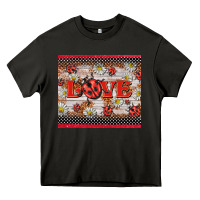 Asphalt love ladybug Heavy Core Tee - BarkalooDesign