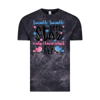 Cloud Black twinkle twinkle little star Vintage Tee - MaliasSmallBusiness