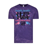 Cloud Purple twinkle twinkle little star Vintage Tee - MaliasSmallBusiness