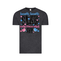 Vintage Black twinkle twinkle little star Vintage Tee - MaliasSmallBusiness