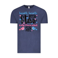 Vintage Denim twinkle twinkle little star Vintage Tee - MaliasSmallBusiness