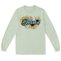 Matcha blessed Long Sleeve Tee - NancyCooperArtShop