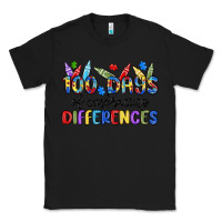 Black 100 days of embracing differences Classic Tee - MaliasSmallBusiness