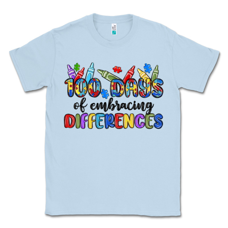 100 Days Of Embracing Differences Classic Tee by MaliasSmallBusiness | Teevron