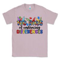 Lilac 100 days of embracing differences Classic Tee - MaliasSmallBusiness