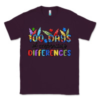 Plum 100 days of embracing differences Classic Tee - MaliasSmallBusiness