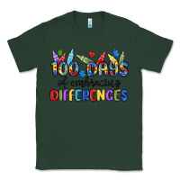 Sports Green 100 days of embracing differences Classic Tee - MaliasSmallBusiness