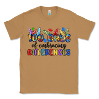 Toasted Coconut 100 days of embracing differences Classic Tee - MaliasSmallBusiness