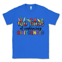 True Royal 100 days of embracing differences Classic Tee - MaliasSmallBusiness